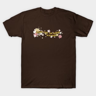 70s Retro | Jasmine In My Mind | Nostalgia | GenX | Lyrical T-Shirt